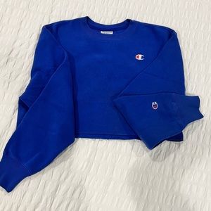 CHAMPION Royal Blue Crewneck